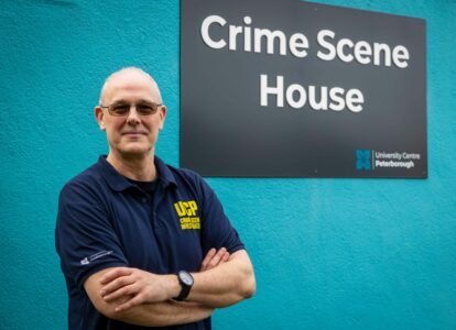 Rob Stewart, HE Lecturer in Forensic Investigation at University Centre Peterborough